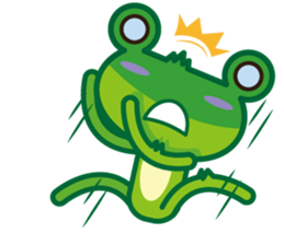 GAGA(Frog)-Lulala sticker #11554457