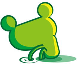 GAGA(Frog)-Lulala sticker #11554467