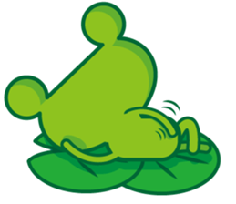 GAGA(Frog)-Lulala sticker #11554472