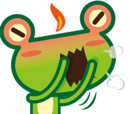 GAGA(Frog)-Lulala sticker #11554477