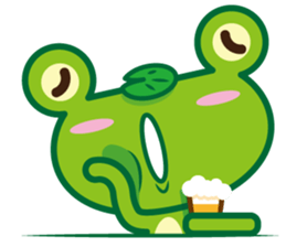 GAGA(Frog)-Lulala sticker #11554480