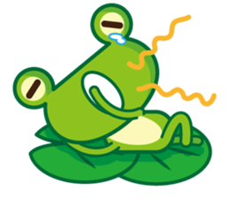 GAGA(Frog)-Lulala sticker #11554484