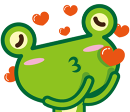 GAGA(Frog)-Lulala sticker #11554485
