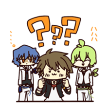 Puzzle stamp sticker #11555041