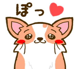 Naughty Corgi 3 sticker #11555138