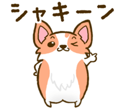 Naughty Corgi 3 sticker #11555144
