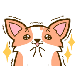 Naughty Corgi 3 sticker #11555145