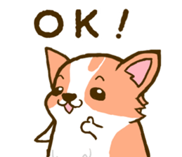 Naughty Corgi 3 sticker #11555157