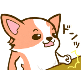 Naughty Corgi 3 sticker #11555167