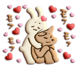 Very Sweet -Rabbit & Wolf- sticker #11555252