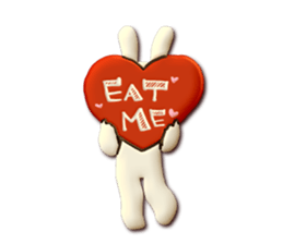 Very Sweet -Rabbit & Wolf- sticker #11555256