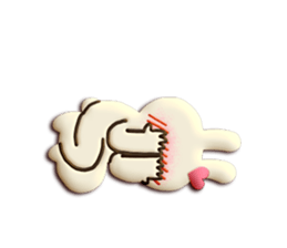 Very Sweet -Rabbit & Wolf- sticker #11555259