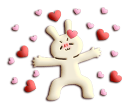 Very Sweet -Rabbit & Wolf- sticker #11555261