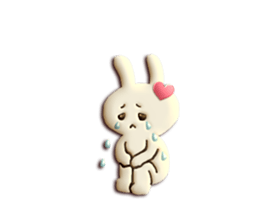 Very Sweet -Rabbit & Wolf- sticker #11555263