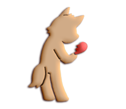 Very Sweet -Rabbit & Wolf- sticker #11555284