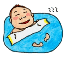 Toddler BABY sticker #11555295
