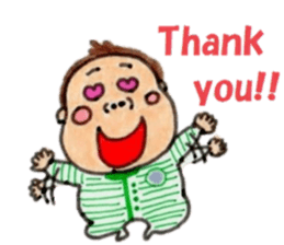 Toddler BABY sticker #11555306