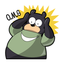 Cool Honey Bear sticker #11555497