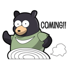 Cool Honey Bear sticker #11555514