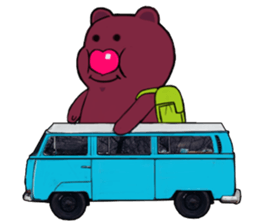 bear everybody loves sticker #11555692