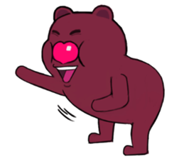bear everybody loves sticker #11555694