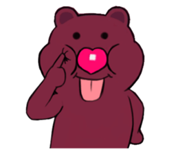 bear everybody loves sticker #11555696