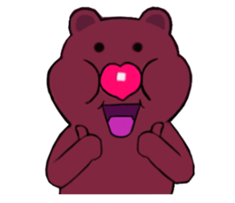 bear everybody loves sticker #11555705