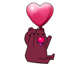 bear everybody loves sticker #11555707
