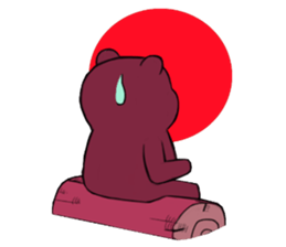 bear everybody loves sticker #11555709