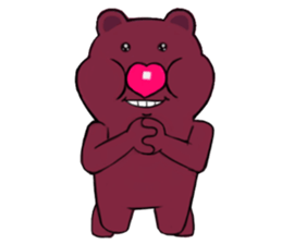 bear everybody loves sticker #11555711
