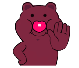 bear everybody loves sticker #11555712