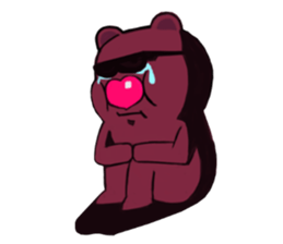 bear everybody loves sticker #11555715