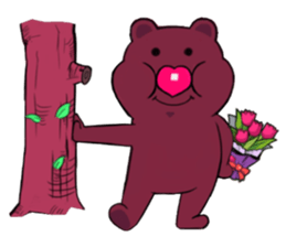 bear everybody loves sticker #11555718