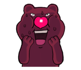 bear everybody loves sticker #11555721
