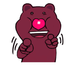 bear everybody loves sticker #11555725