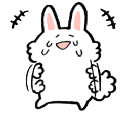 Emotions rabbit. sticker #11556088