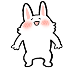 Emotions rabbit. sticker #11556089