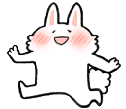 Emotions rabbit. sticker #11556090