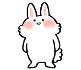Emotions rabbit. sticker #11556092