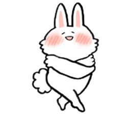 Emotions rabbit. sticker #11556093