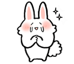Emotions rabbit. sticker #11556094