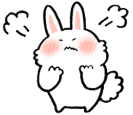 Emotions rabbit. sticker #11556097