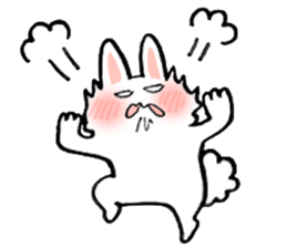 Emotions rabbit. sticker #11556100