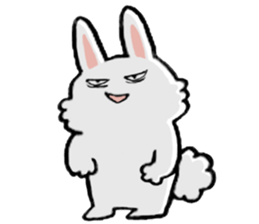 Emotions rabbit. sticker #11556102