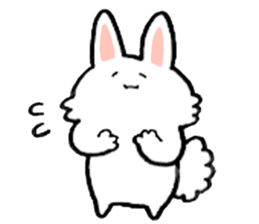 Emotions rabbit. sticker #11556104