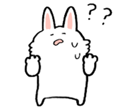 Emotions rabbit. sticker #11556111