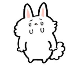 Emotions rabbit. sticker #11556112