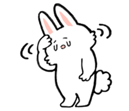 Emotions rabbit. sticker #11556114