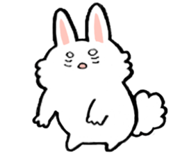 Emotions rabbit. sticker #11556117