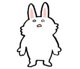 Emotions rabbit. sticker #11556118